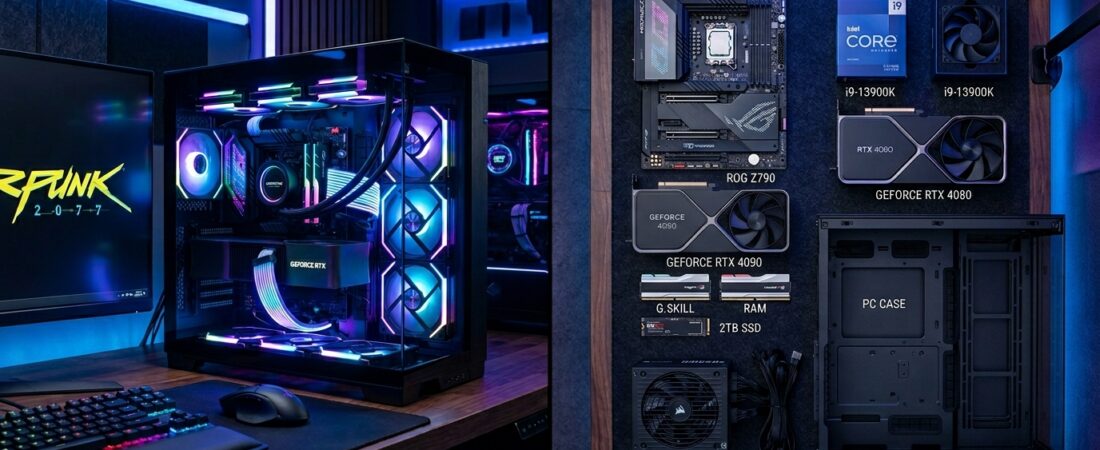 PC Pronto ou Montar PC do Zero em 2026